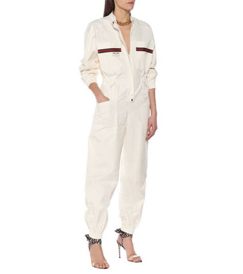 gucci white jumpsuit|my theresa gucci jumpsuit.